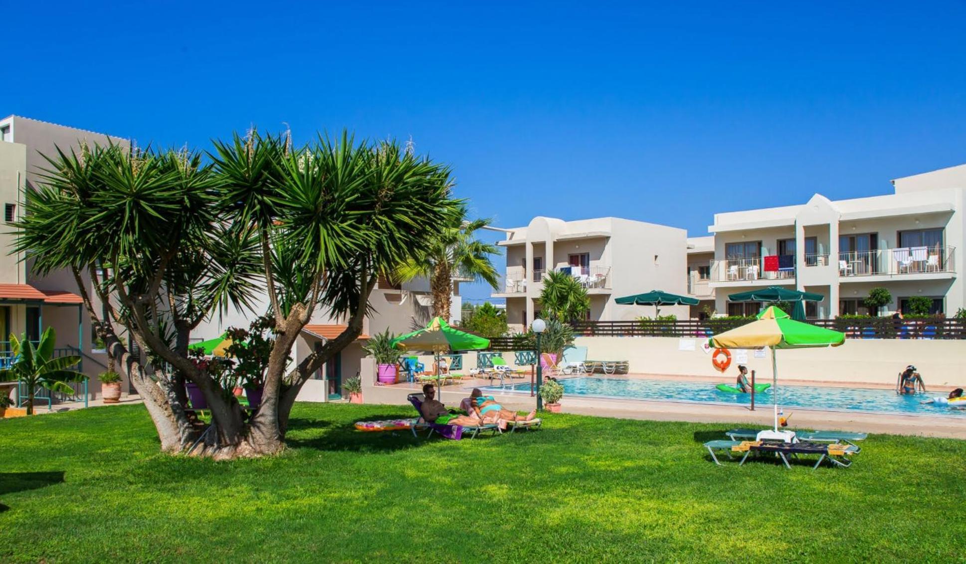 Theoni Apartments Malia Exterior foto