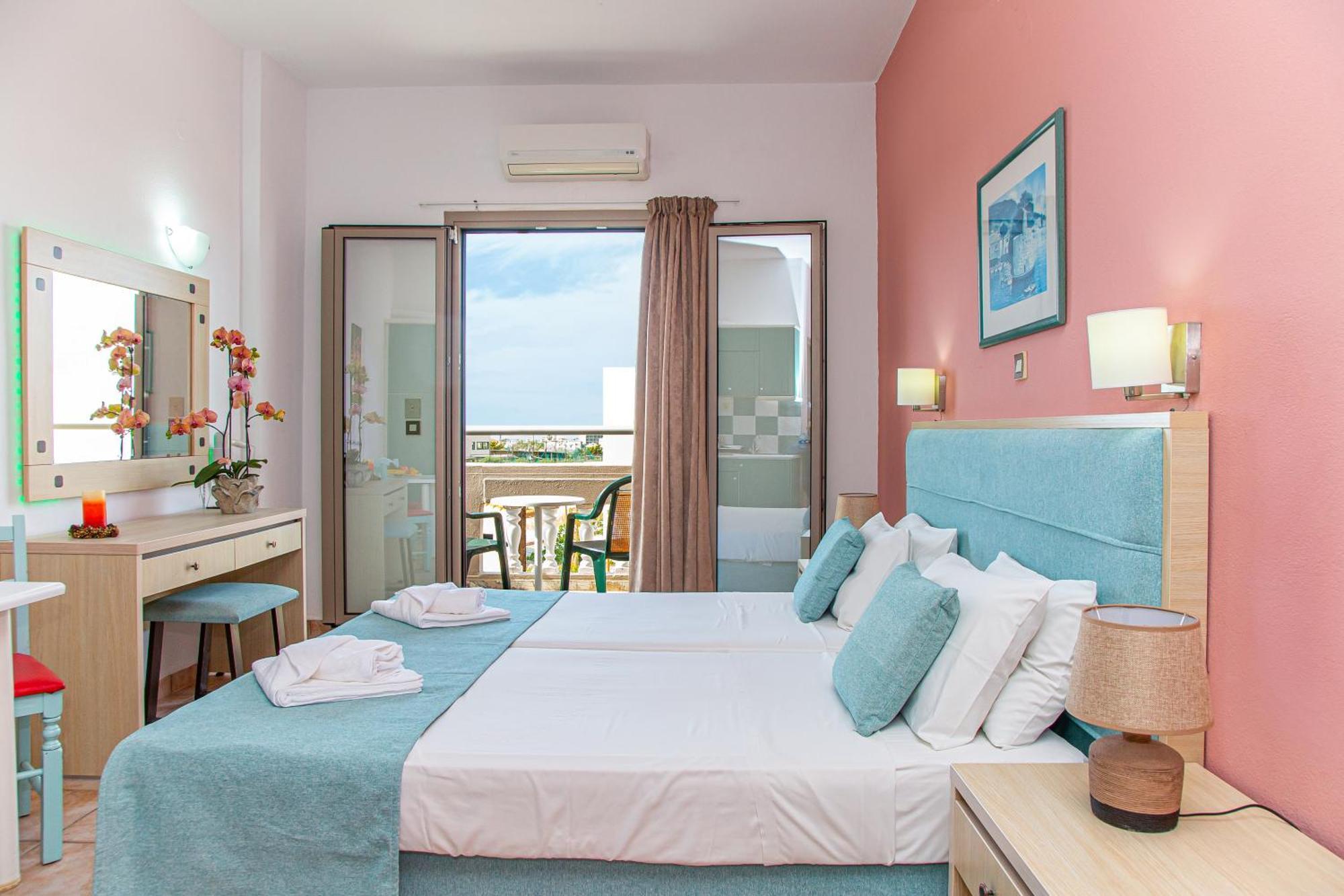 Theoni Apartments Malia Exterior foto